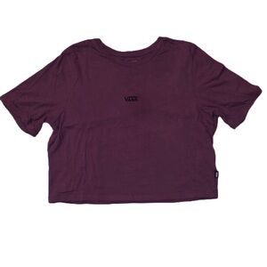 Vans embroidered crop top